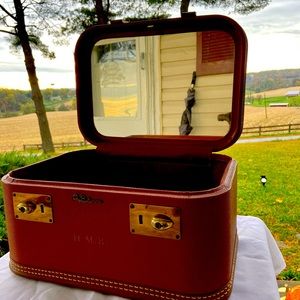 Vintage Lady Baltimore Dressing Box w Mirror